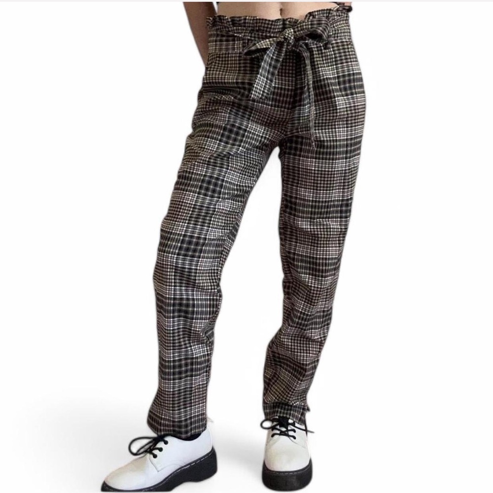 Plaid trousers
